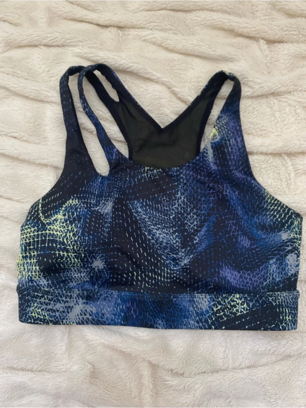 JoyLab galaxy matching set sports bra/leggings Sz M